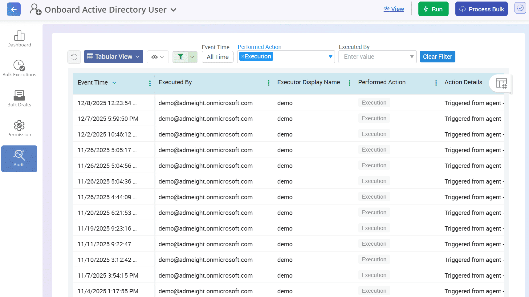 Active Directory User Onboarding Auditing
