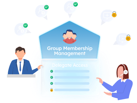 AdminDroid AD group membership delegation - securely assign group management tasks