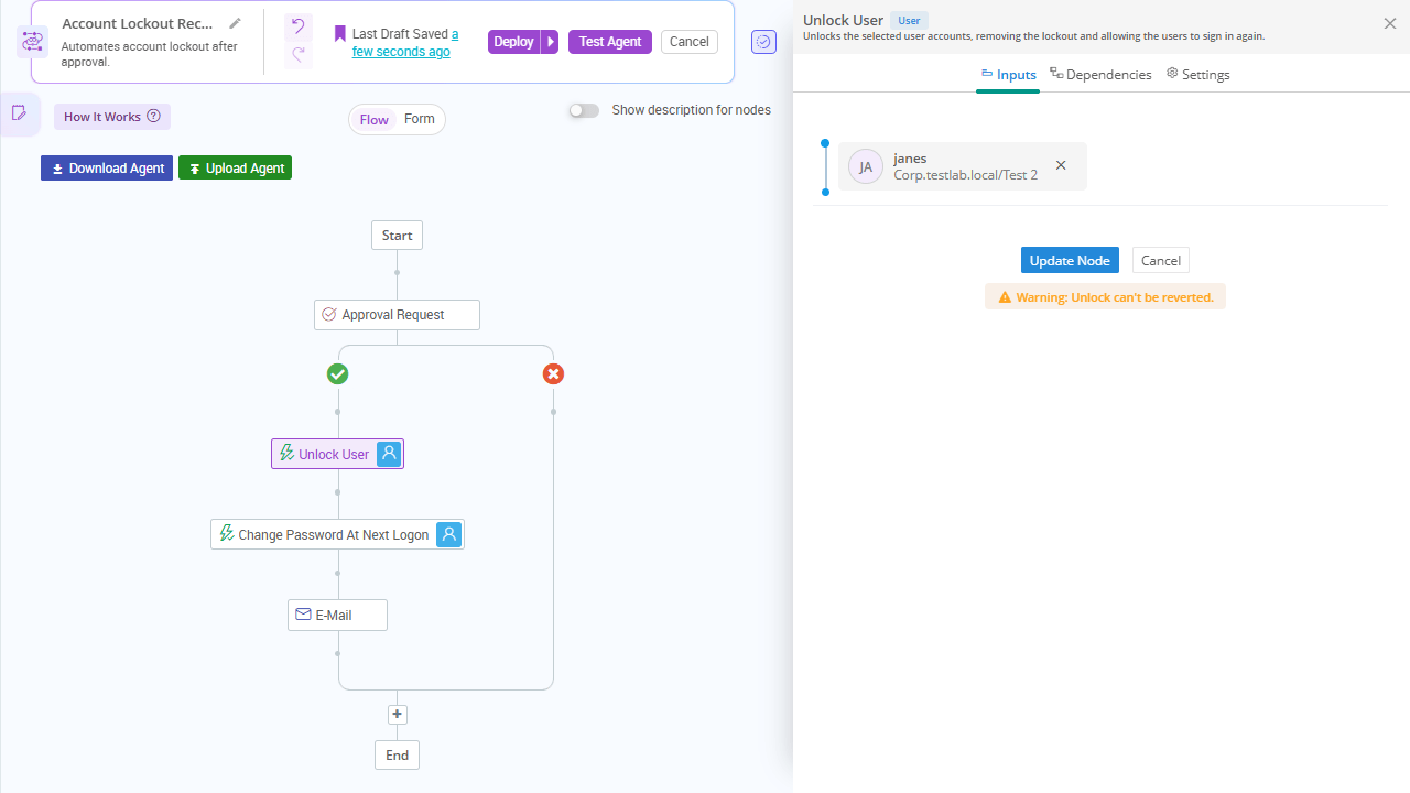 automate account lockout recovery