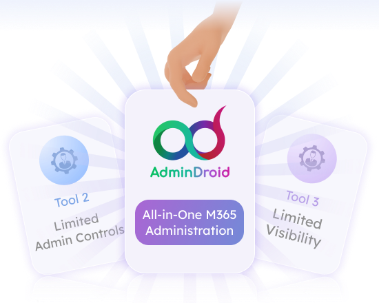 AdminDroid 365 vs ManageEngine M365 Manager Plus vs CoreView comparison