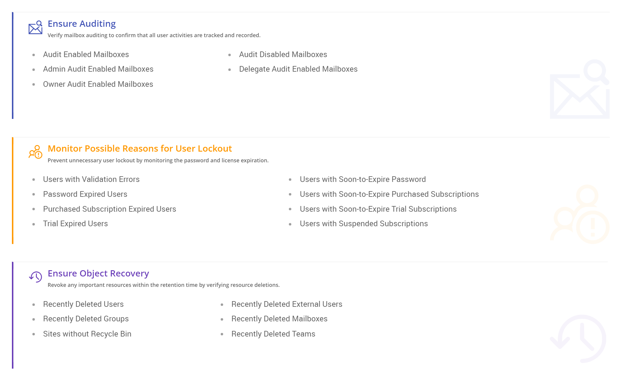 Identify and Manage Problems