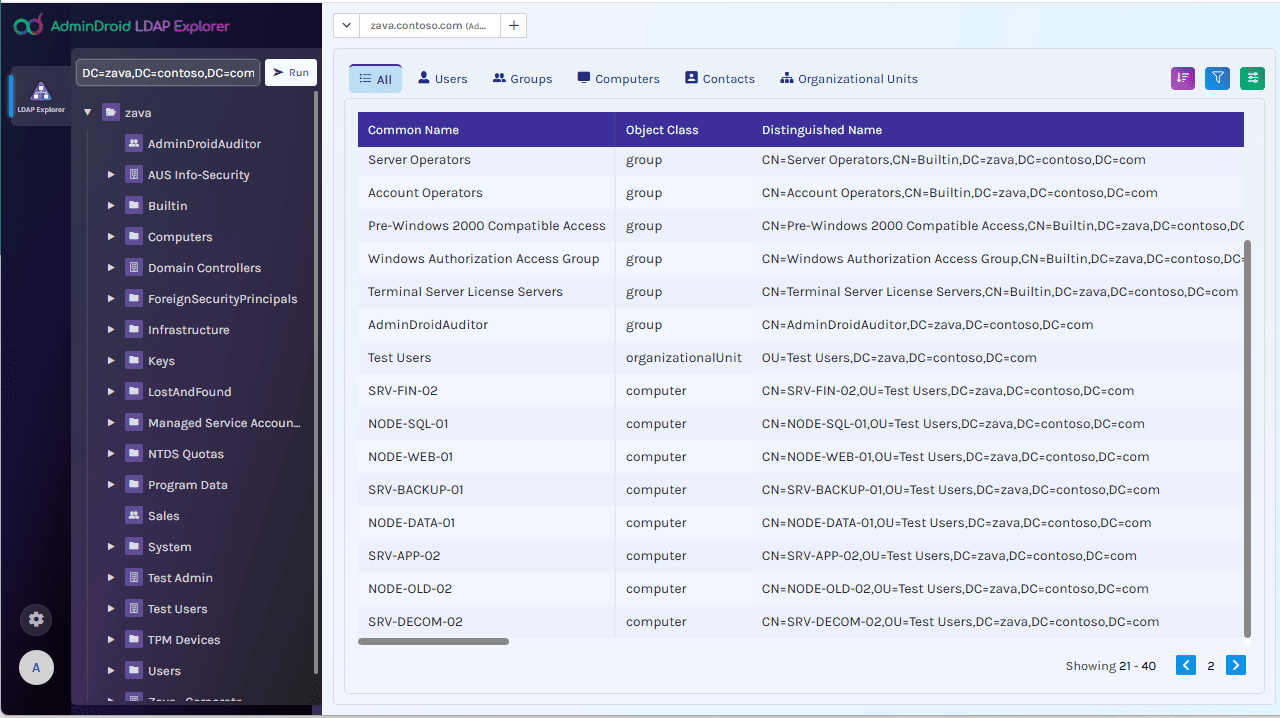 LDAP Explorer Slider Image 1