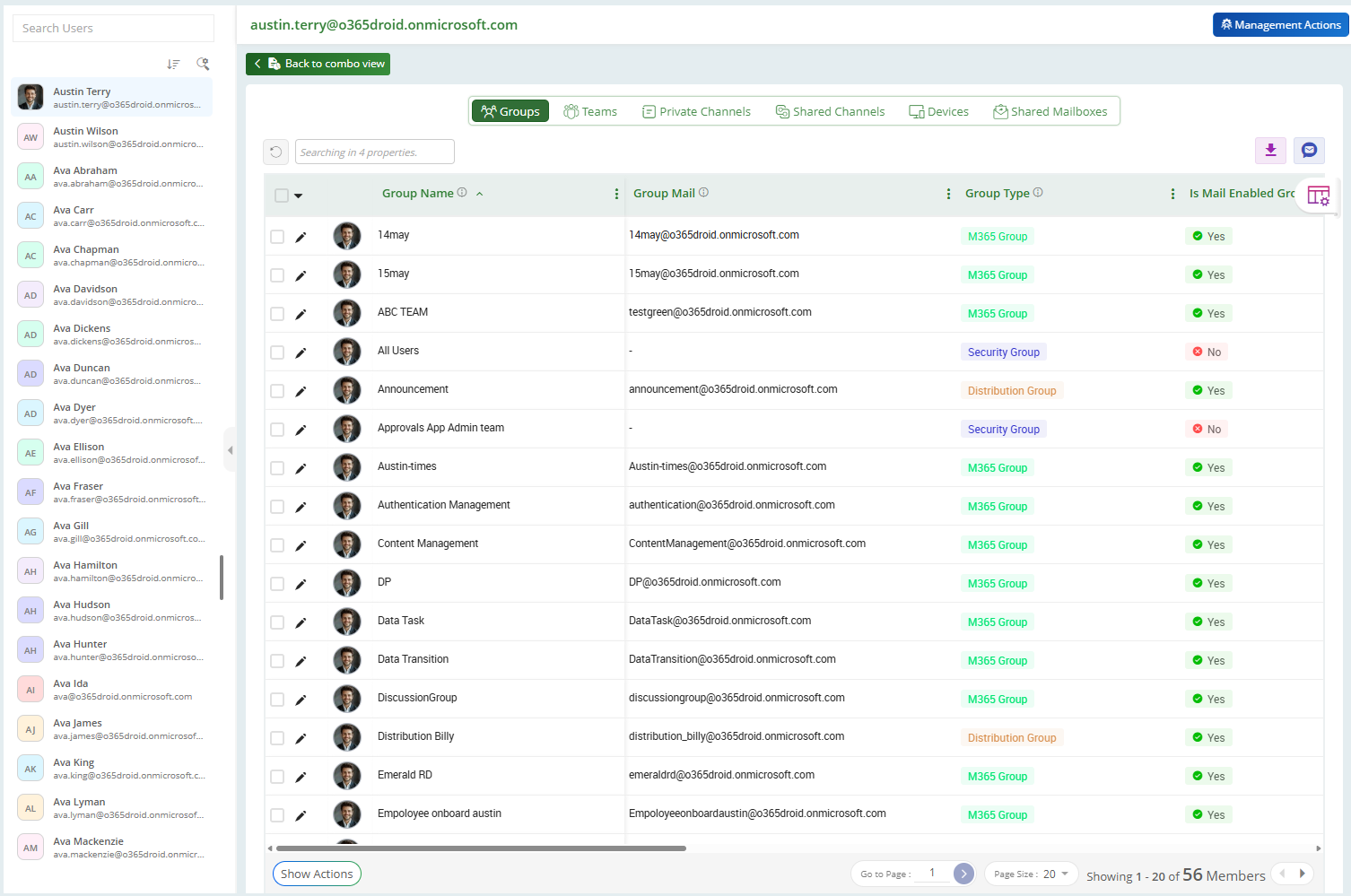 Membership Explorer User360