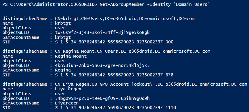List All Group Members Using Active Directory PowerShell