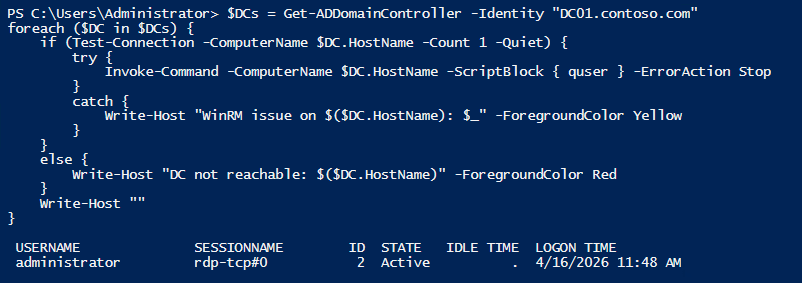 find-current-logged-on-users-in-dcs
