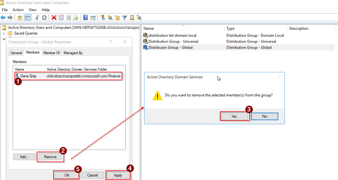 How to Export Distribution Group Membership Report in Active Directory