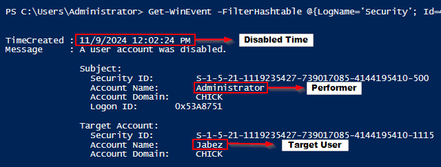 get-ad-user-disabled-date-using-powershell