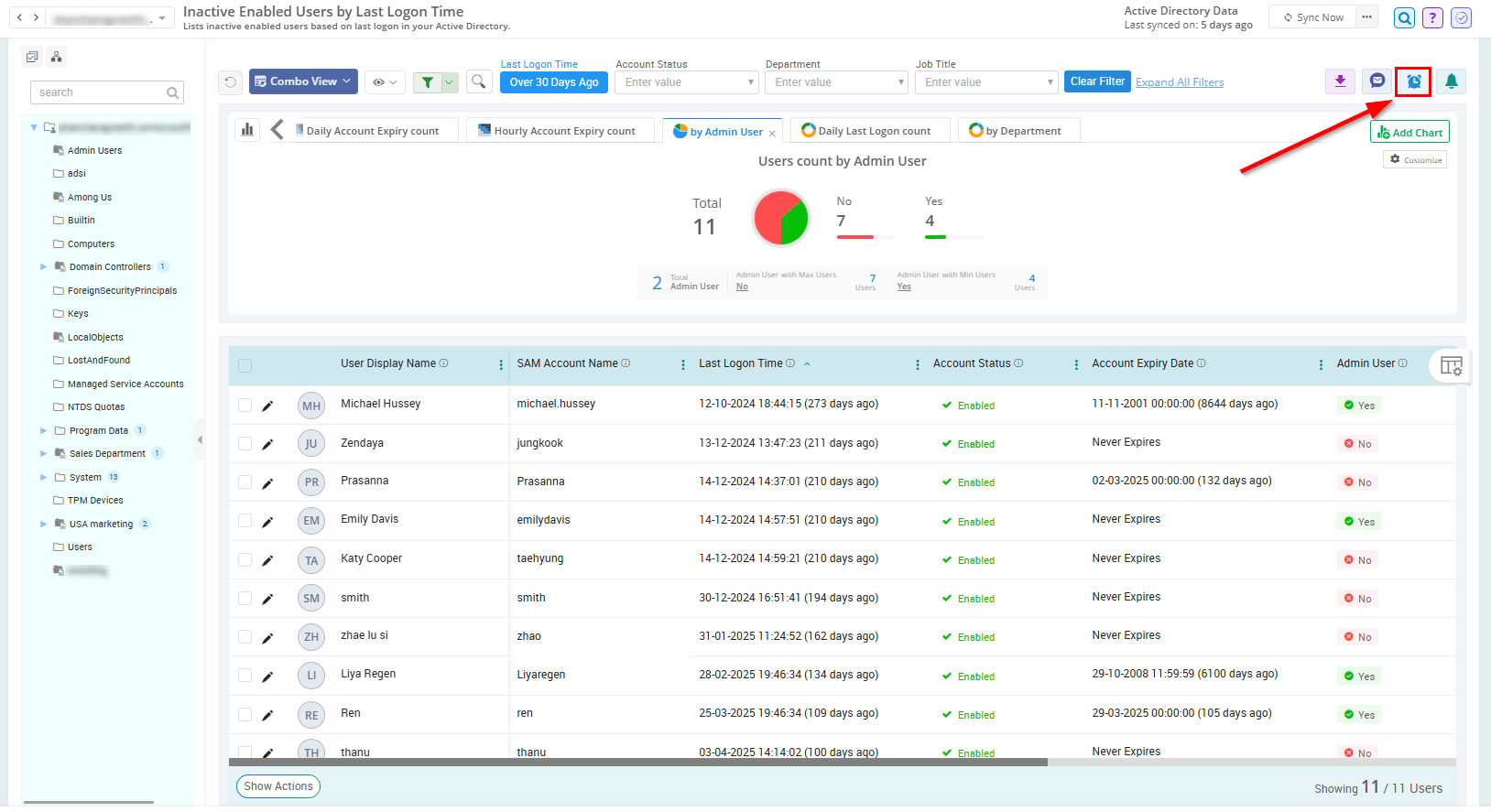 How to Find Inactive Users in Active Directory