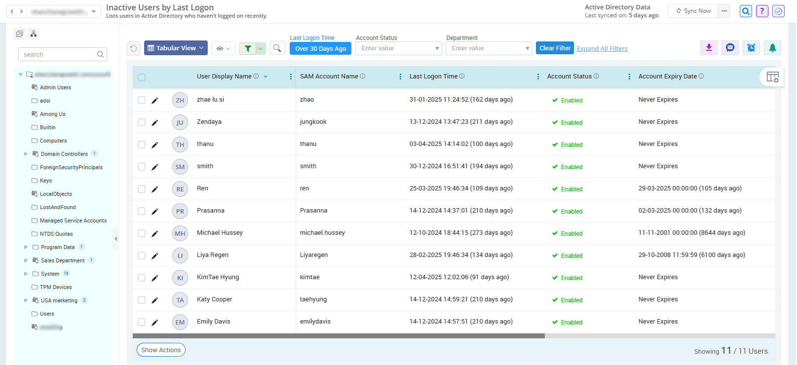 How to Find Inactive Users in Active Directory