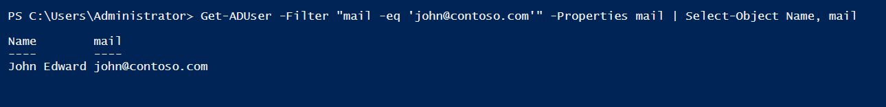 How to Get the Email Addresses of Users in Active Directory