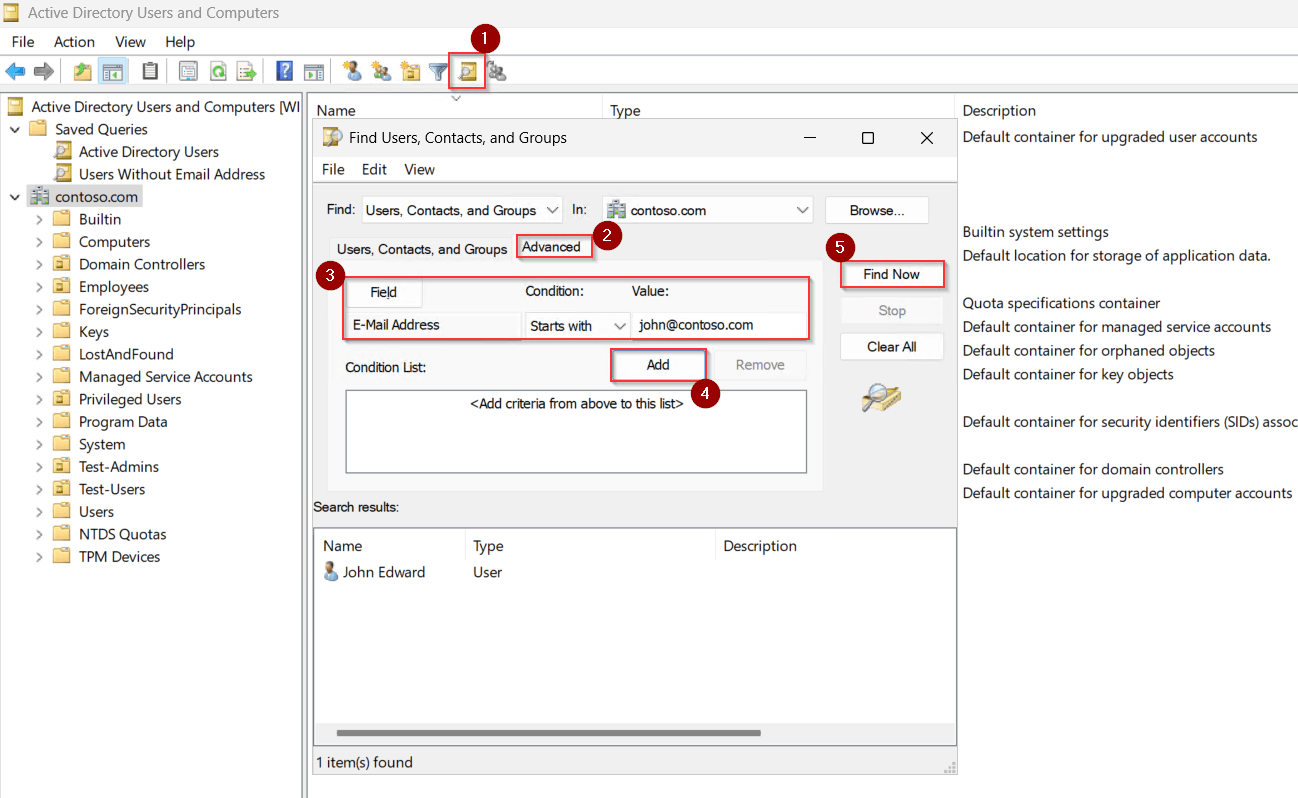user-who-owns-an-email-address-active-directory