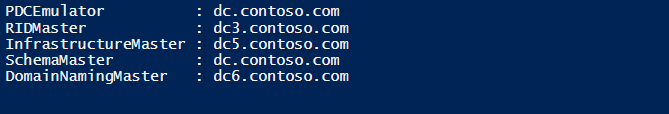 check-fsmo-roles-using-powershell