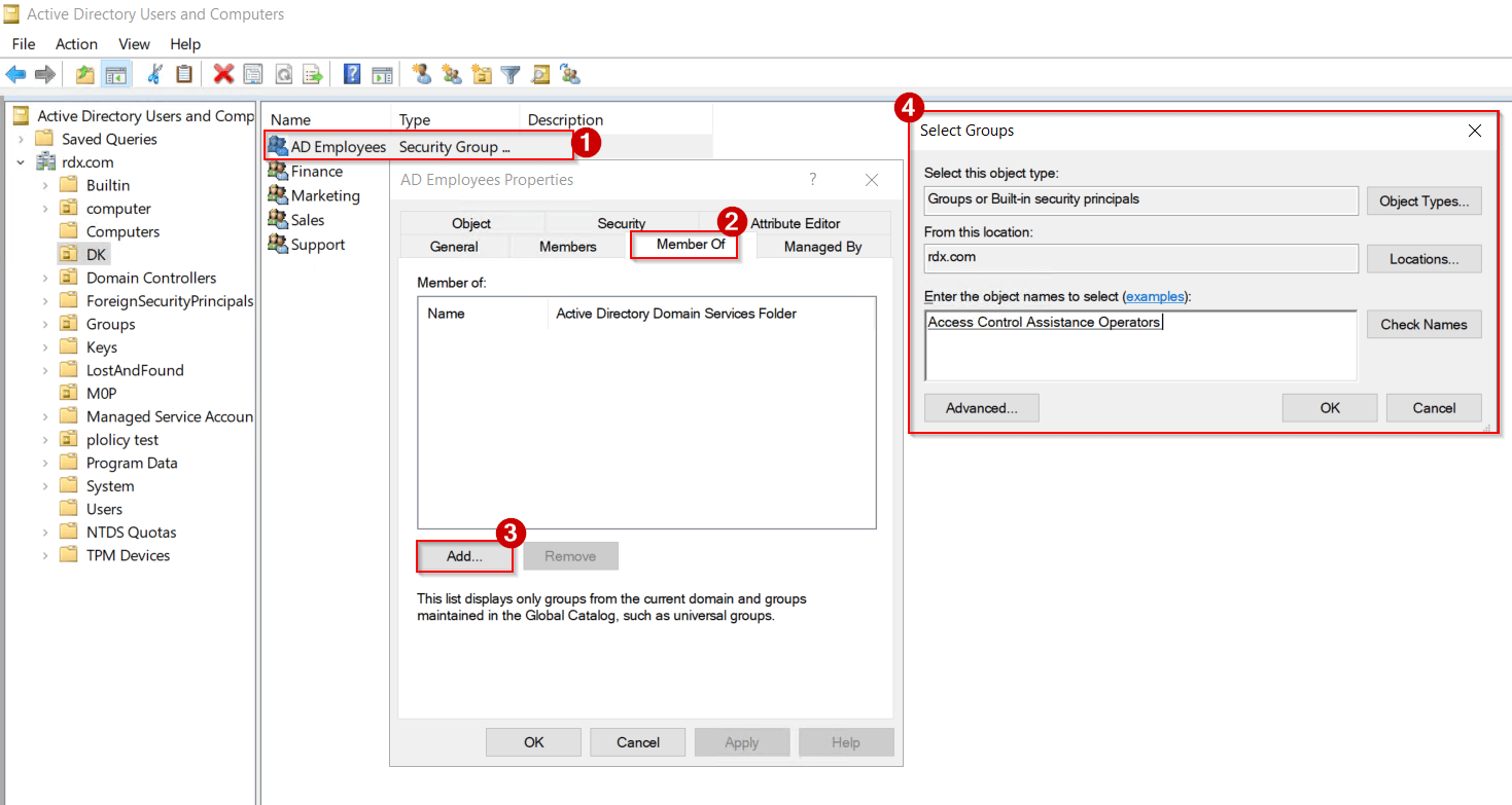How to Get Nested Group Membership Report in Active Directory
