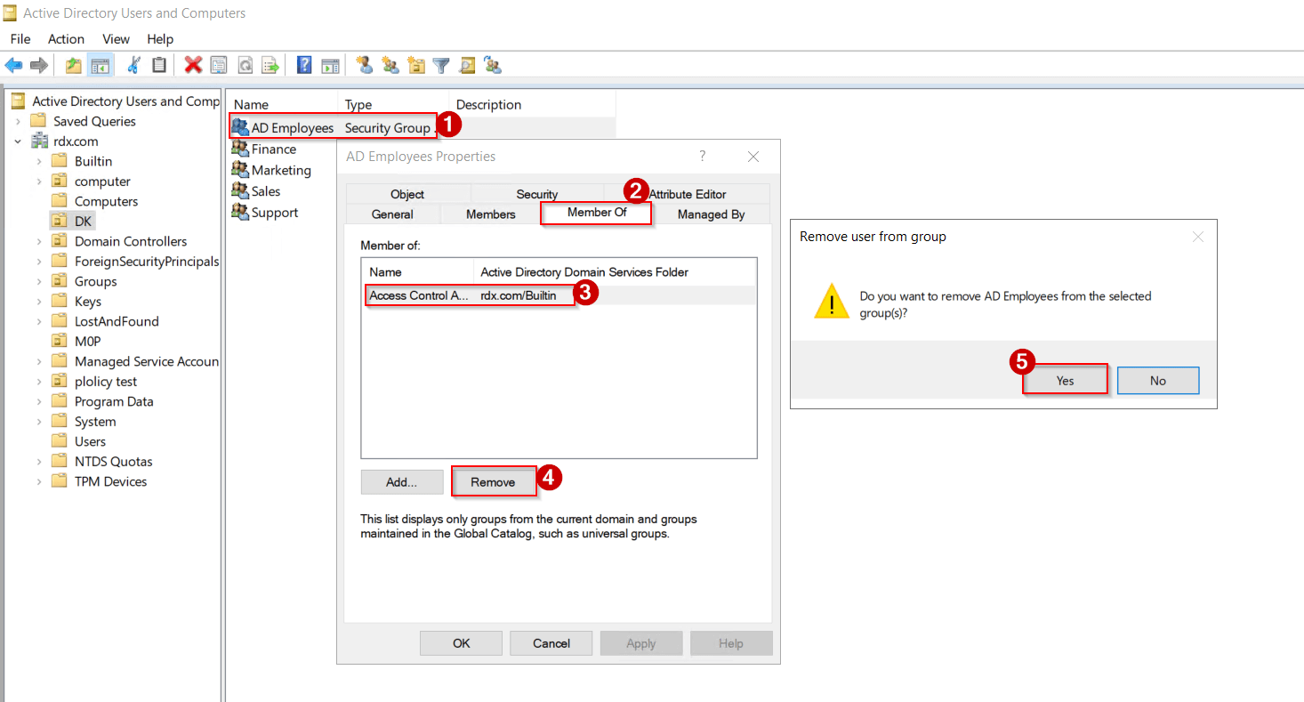 Ad Group Inheritance How to Get Nested Group Membership Report in Active Directory