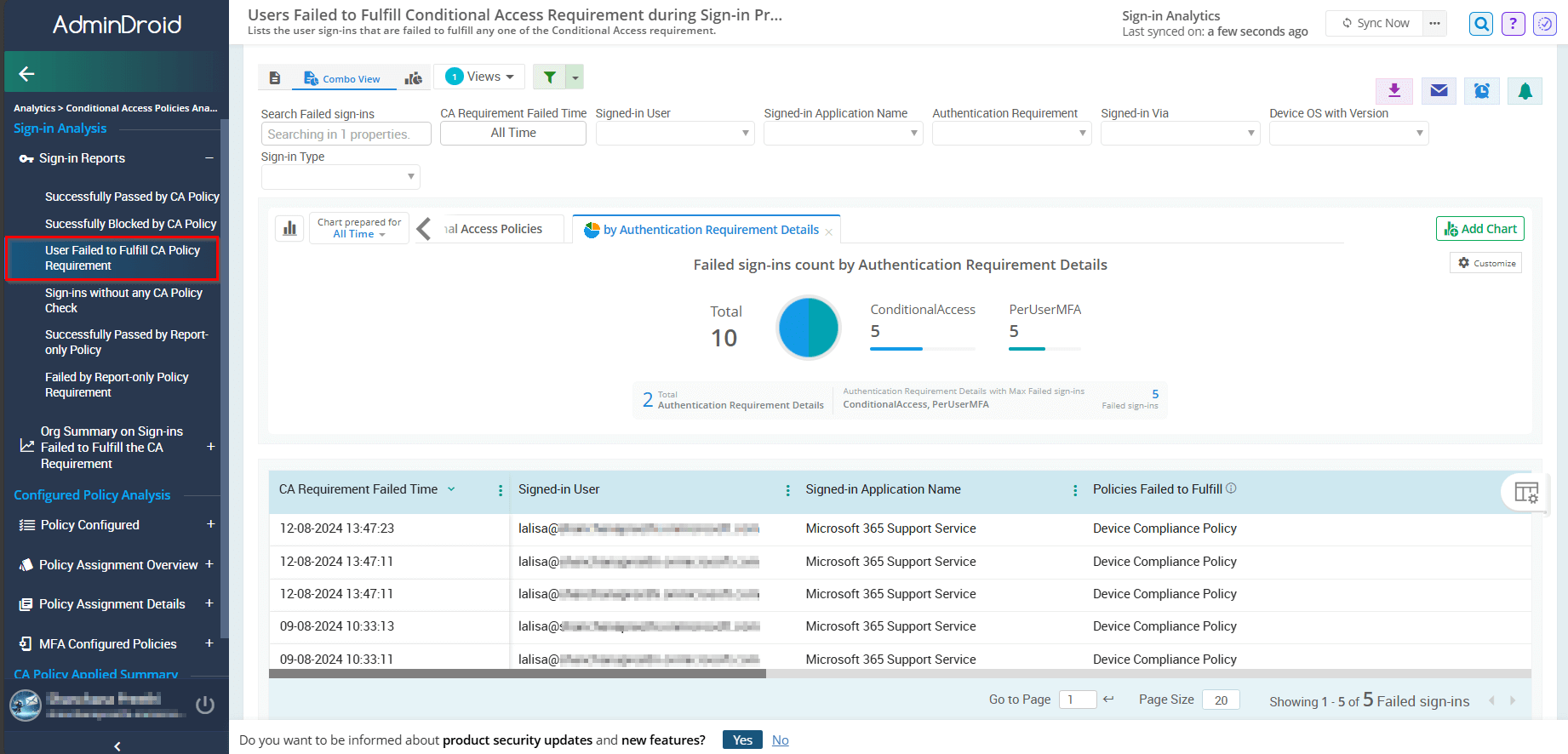 How to Analyze Conditional Access Policy Signin Impacts with Entra ID