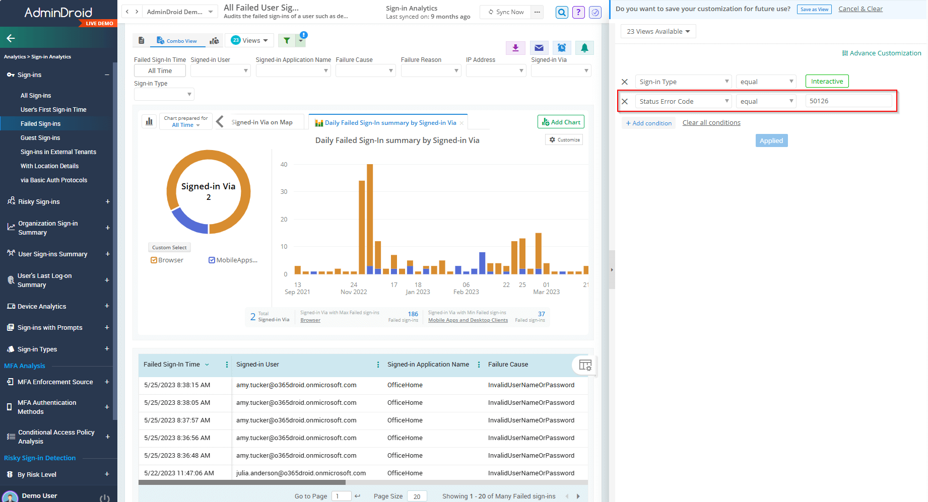 How to Track Failed Login Attempts in Microsoft 365