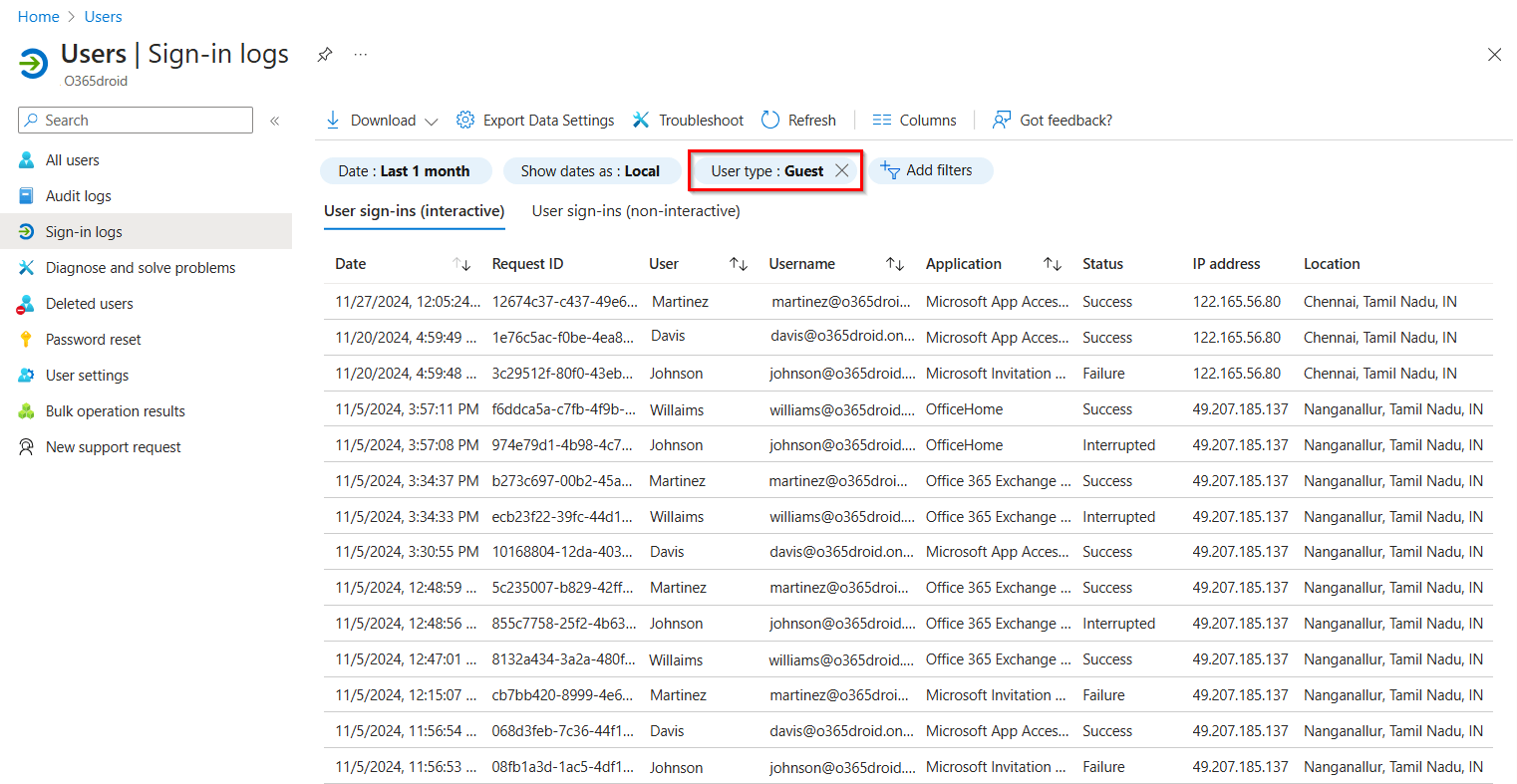 Using Microsoft Entra Admin Center