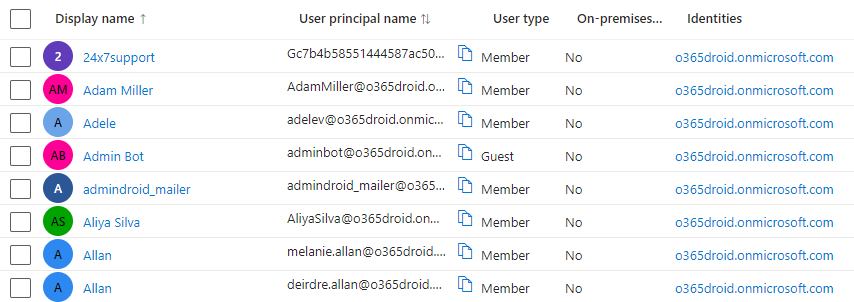 Using Microsoft Entra Admin Center