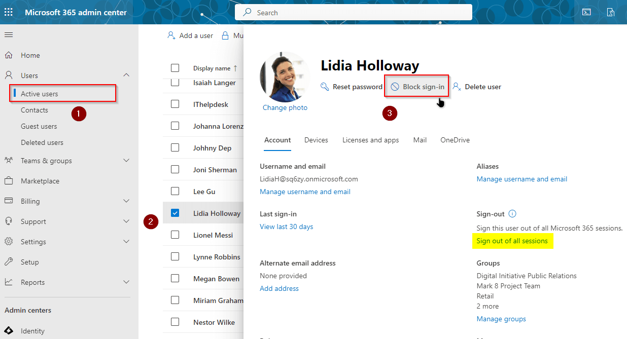 block-sign-in-office-365
