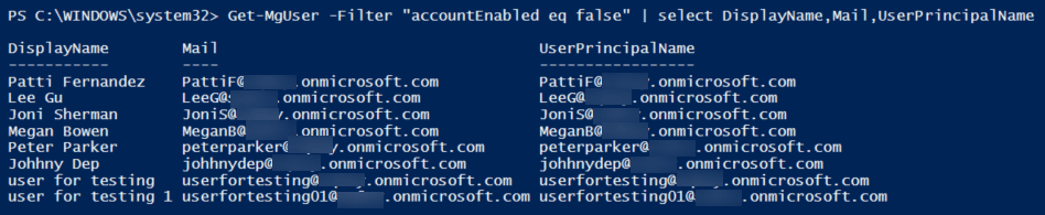How to Find Disabled Users in Microsoft 365