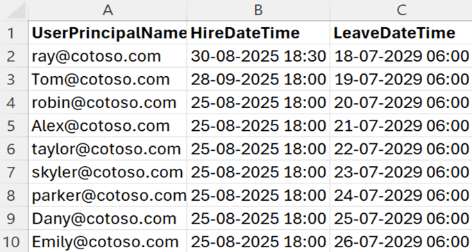 employee-hiredate-leavedate-csv