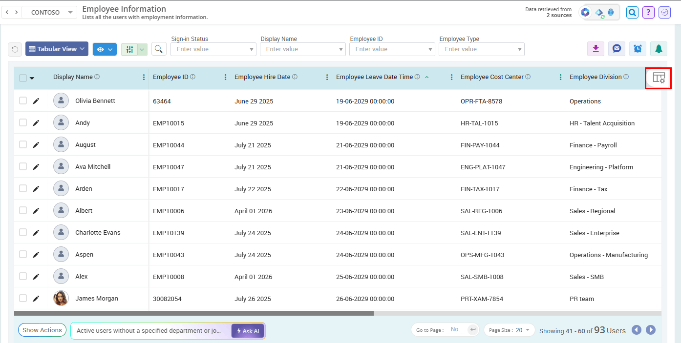Get M365 Employee Information Report Using AdminDroid