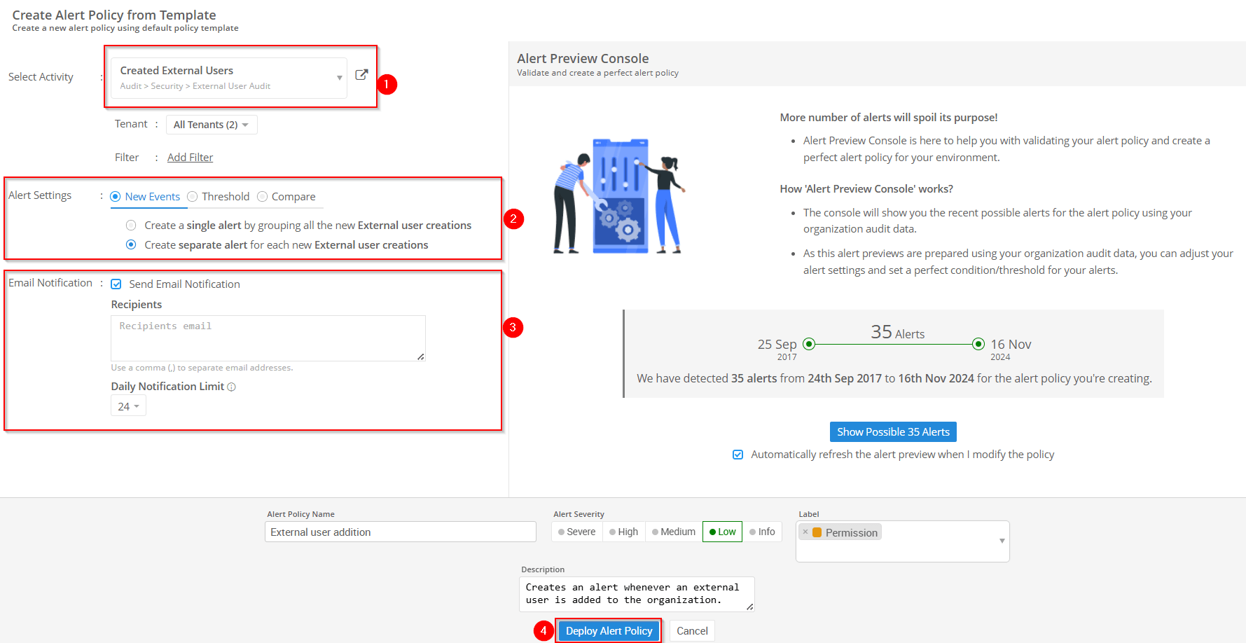admindroid-external-user-addition-alert