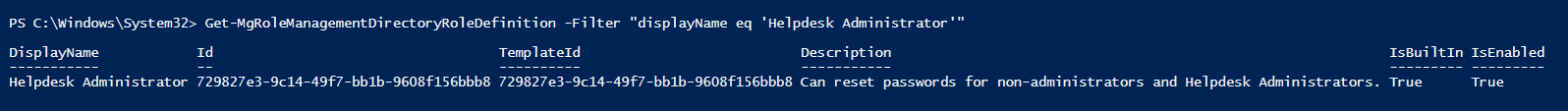 get-m365-role-definition-using-powershell