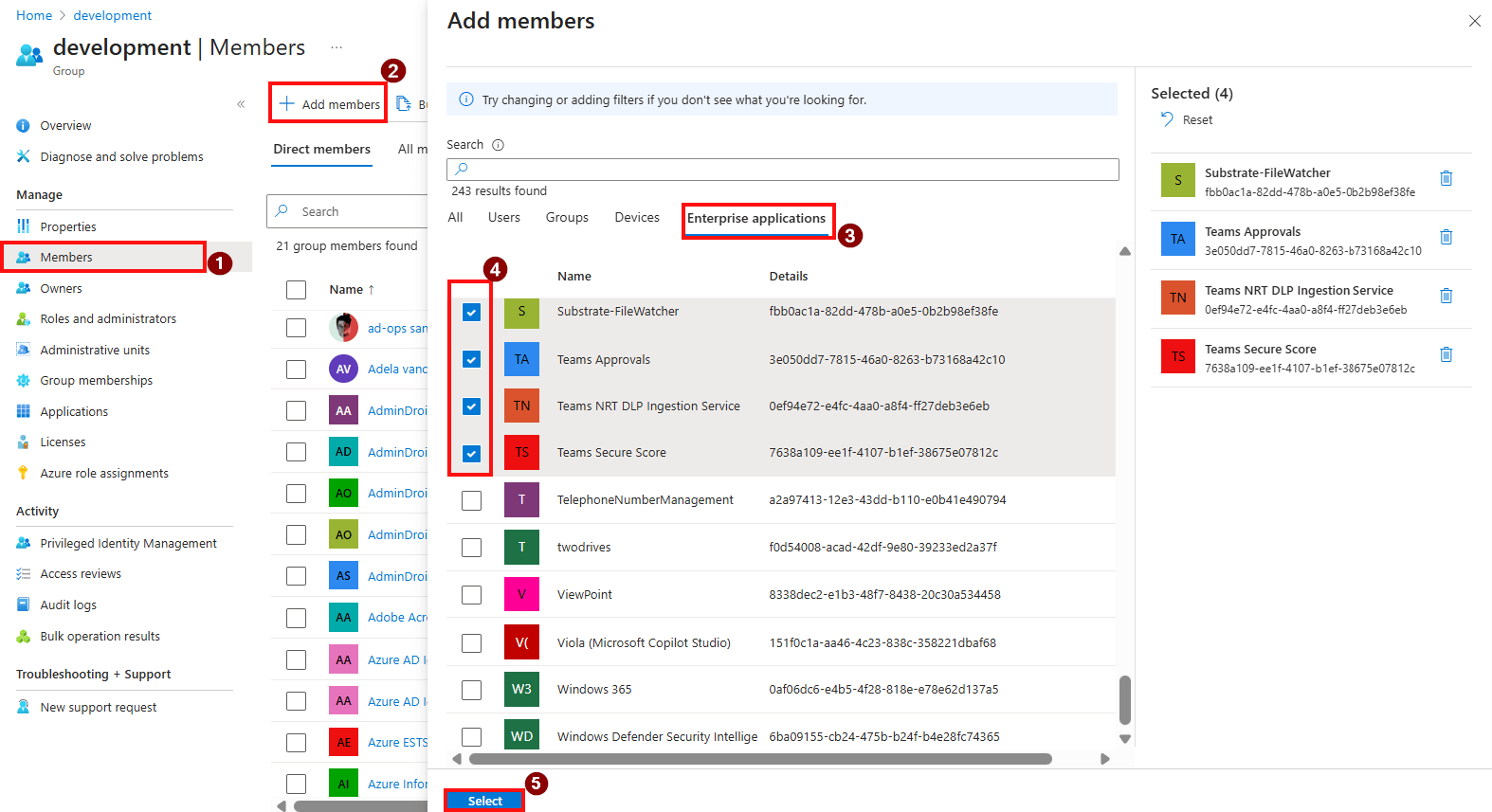 Service. Add How to Find Entra ID Groups with Service Principals as Members