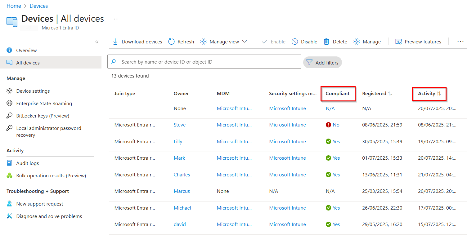 How to List All Devices in Microsoft 365