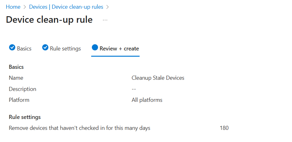review-intune-device-clean-up-rules