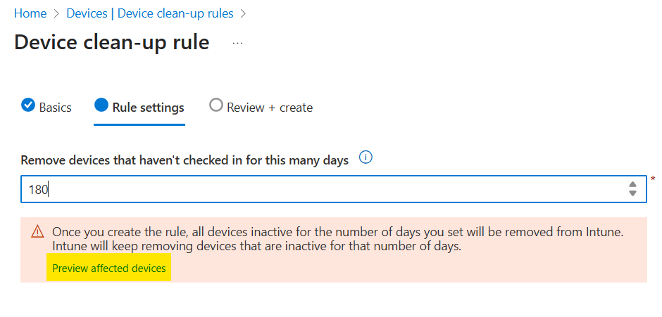 set-up-intune-device-clean-up-rules