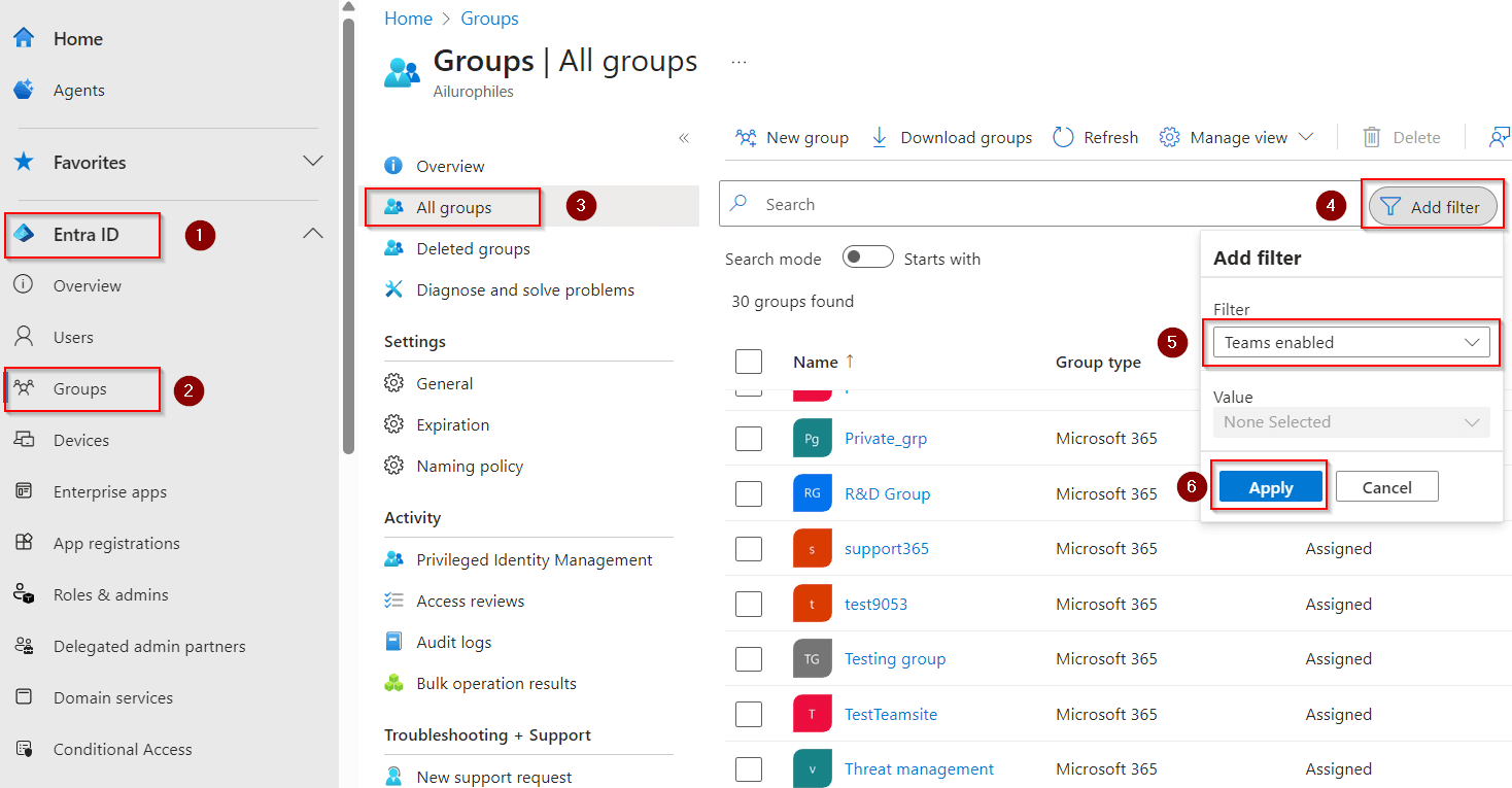 https://downloads.admindroid.com/images/how-to-images/azure/teams-enabled-microsoft-365-groups/list-of-teams-enbled-groups-entra.png?v=6004_01