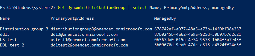 How to Get the List of All Dynamic Distribution Groups in Microsoft 365