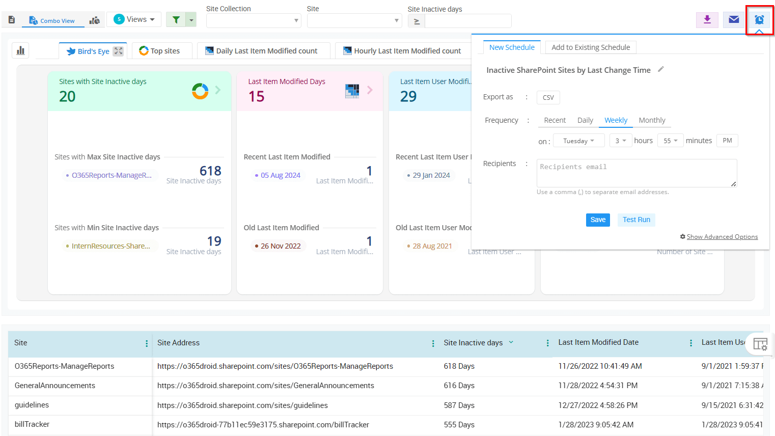 How to Find Inactive SharePoint Online Sites in Microsoft 365