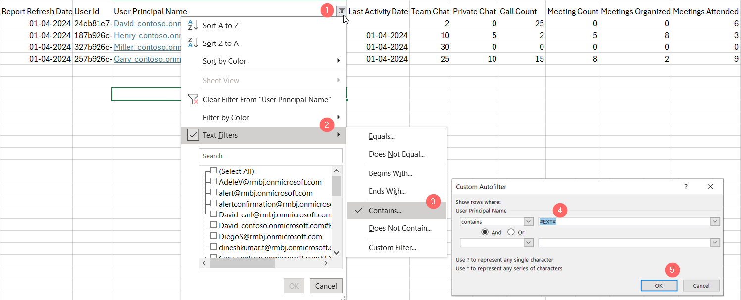 How to Get Microsoft Teams External User Report