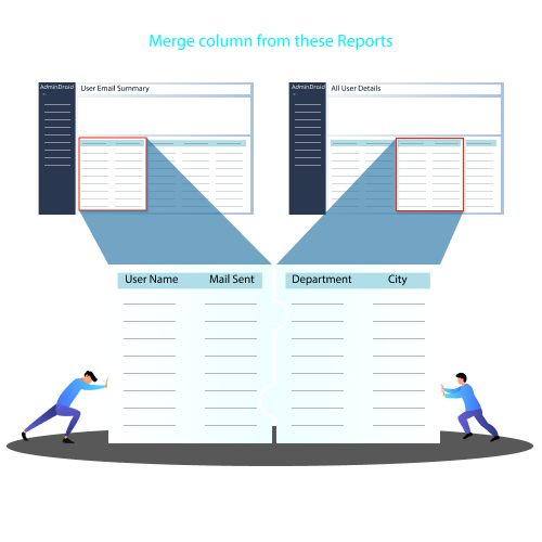 Deep insights with connected reports 